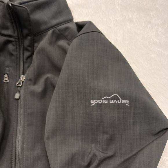 Eddie Bauer Rockwell Collard Jacket Men's Large 3 zip Pockets Velcro cuff. - Picture 5 of 15